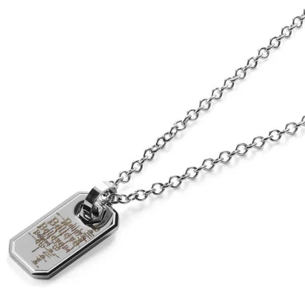 Lucleon Collier Argenté « Believe » 3
