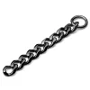 Lucleon Amulette Chaîne En Acier Noir Pour Boucle D’oreille 22