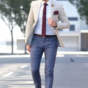 Warren Asher Boutonnière à Fleur Pivoine Marron 18