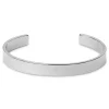 Lucleon Bracelet Manchette En Acier Argenté 17
