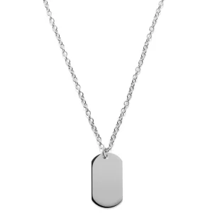 Lucleon Collier Avec Pendentif Plaque Militaire Classique 12