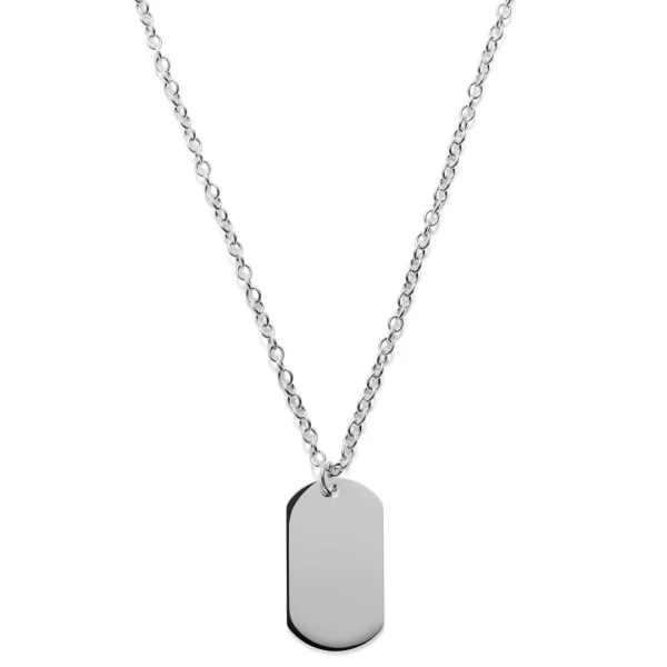 Lucleon Collier Avec Pendentif Plaque Militaire Classique 4