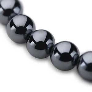 Arkai Bracelet Sanatio En Perles D’hématite 18
