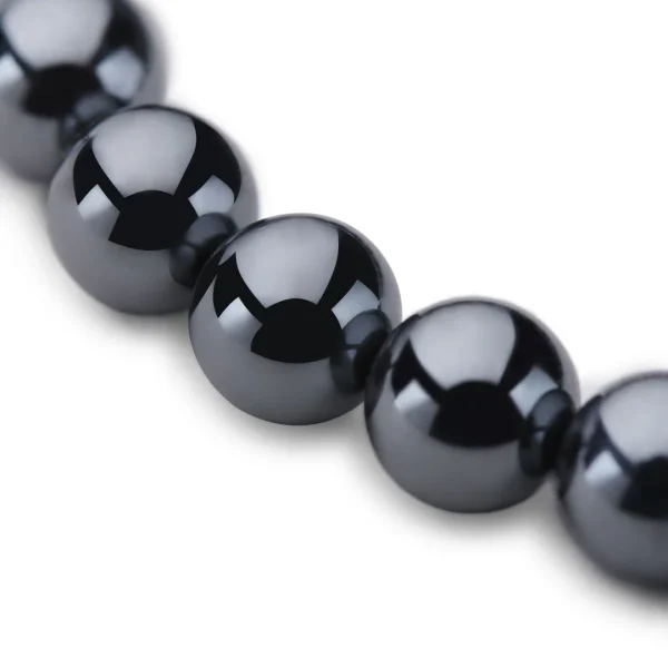 Arkai Bracelet Sanatio En Perles D’hématite 7