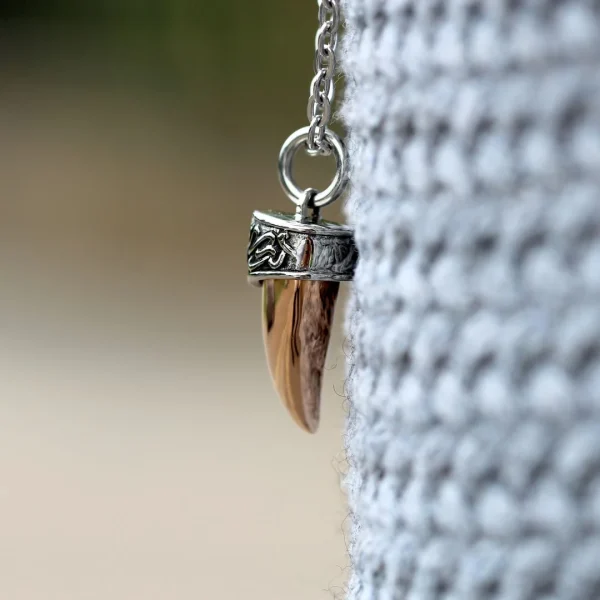 Fort Tempus Collier Avec Griffe Dorée 5