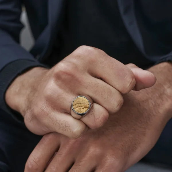 Lucleon Bague Argentée Lary Makt 6