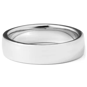 Northern Jewelry Anneau Classique à Profil étroit En Argent 925s 9