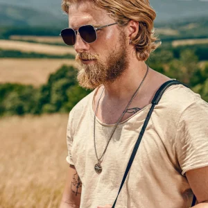 Arkai Atlas | Collier En Acier Argenté à Pendentif étoile Polaire 10