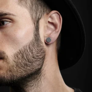 Fort Tempus Boucle D’oreille Magnétique En Acier – 10 Mm 8
