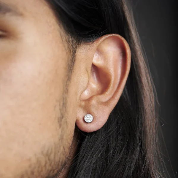 Fort Tempus Boucle D’oreille Magnétique En Zircone – 6 Mm 3