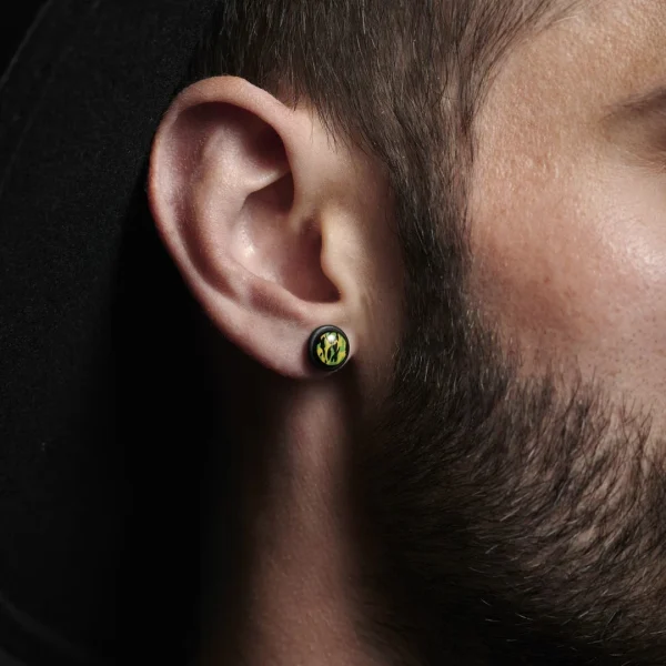 Fort Tempus Boucle D’oreille Camouflage 7 Mm 3