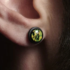 Fort Tempus Boucle D’oreille Camouflage 7 Mm 12