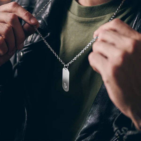 Lucleon Collier Zodiaque En Acier Argenté – Le Capricorne 3