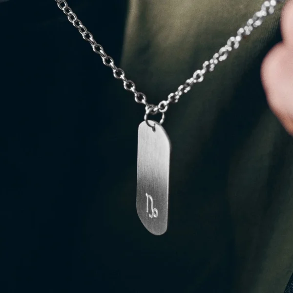 Lucleon Collier Zodiaque En Acier Argenté – Le Capricorne 7