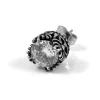 Fort Tempus Boucle D’oreille Royale Avec Zircone De 9 Mm 14