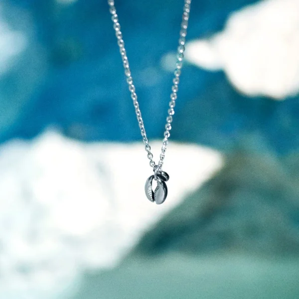 Waykins Atlantis | Collier à Double Pendentif Coquillage Cauri 3
