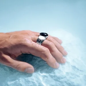 Waykins Atlantis | Chevalière Nacre à Profil Rainuré 12