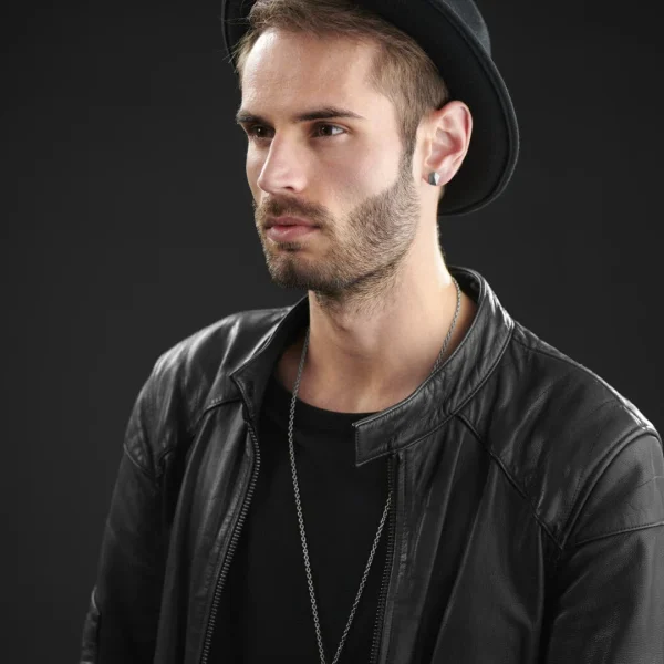 Moody Mason Boucles D’oreilles Jax Clou En Acier 5