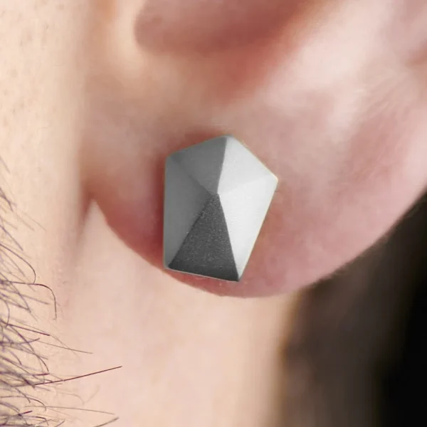 Moody Mason Boucles D’oreilles Jax Clou En Acier 7