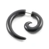 Fort Tempus Boucle D’oreille Noire « Le Vortex » 19