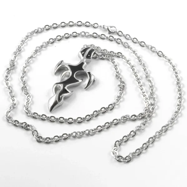 Fort Tempus Pendentif épée Noire 3