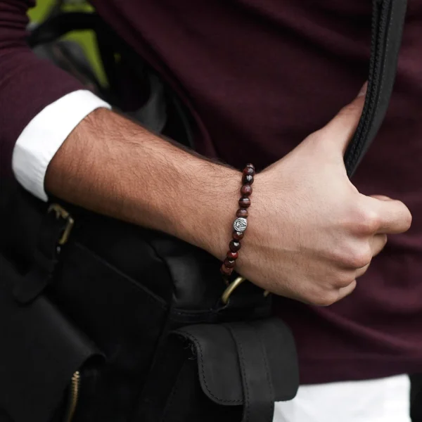 Lucleon Bracelet Tigers Eye Rouge 3