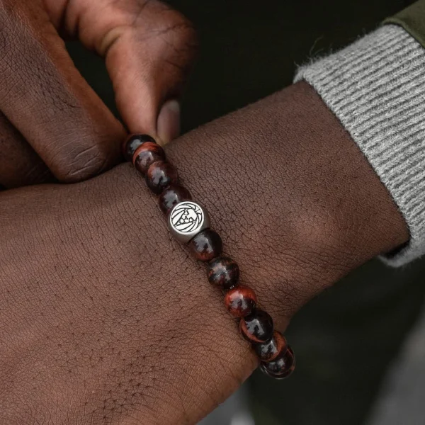 Lucleon Bracelet Tigers Eye Rouge 6