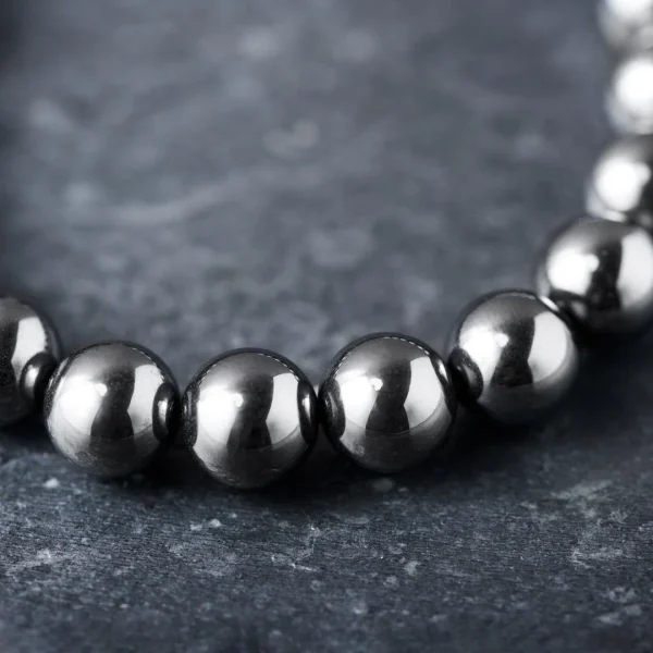 Arkai Bracelet Sanatio En Perles D’hématite 5