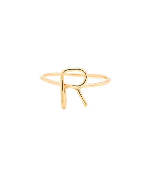 ATELIER PAULIN Bague Capitale Initiale Or Jaune 3