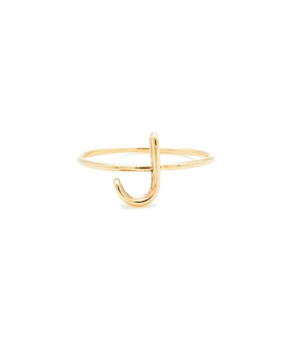 ATELIER PAULIN Bague Capitale Initiale Or Jaune 4