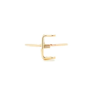 ATELIER PAULIN Bague Capitale Initiale Or Jaune 15