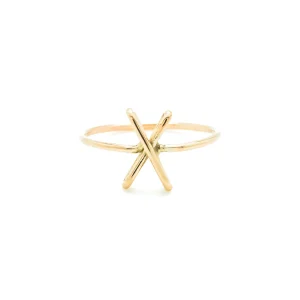 ATELIER PAULIN Bague Capitale Initiale Or Jaune 19