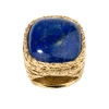 AURELIE BIDERMANN Chevalière Miki Lapis Lazuli 14
