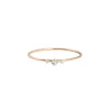VANRYCKE Bague Stardust Or Rose 3 Diamants 11