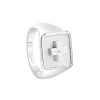 CABIROL Chevalière Destin GM Argent 8