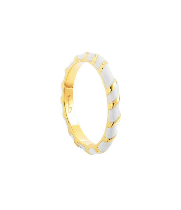 CABIROL Bague Aimée Vermeil Blanc 1