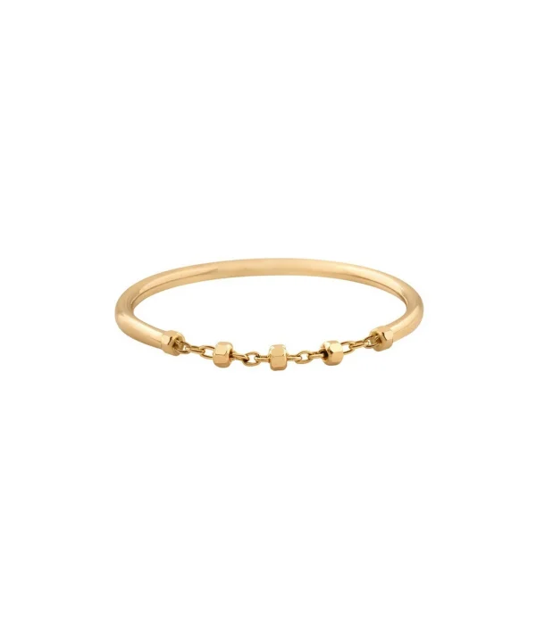 CHARLET Bague Diamantée 1 Chaîne Or Jaune 1