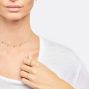 AND…PARIS Bague Trilogie Turquoise Or 6
