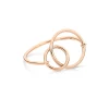 GINETTE NY Bague Tiny Fusion Or Rose 5