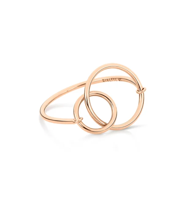 GINETTE NY Bague Tiny Fusion Or Rose 1
