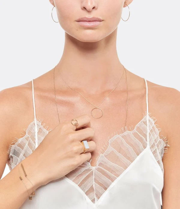 GINETTE NY Bague Tiny Fusion Or Rose 4