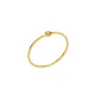 AND…PARIS Bague Memory Saphir Orange Or Jaune 10