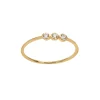 AND…PARIS Bague Trilogie Diamants Or 8