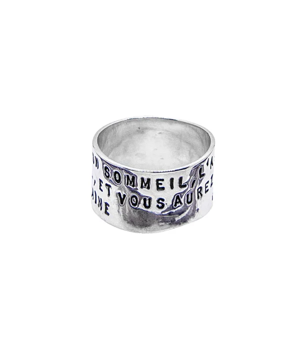 SERGE THORAVAL Bague Rêve Bis Argent 3
