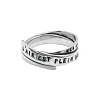 SERGE THORAVAL Bague Frisson Argent 17