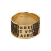 SERGE THORAVAL Bague Rêve Bis Vermeil 17