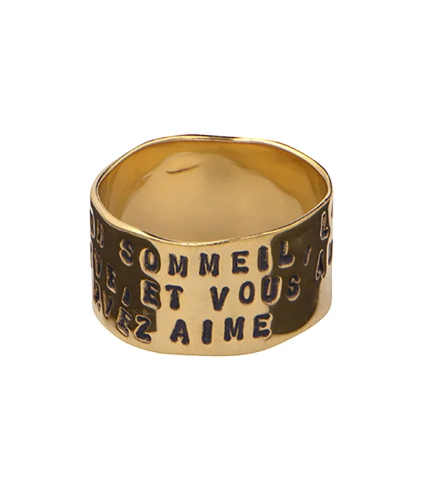SERGE THORAVAL Bague Rêve Bis Vermeil 1