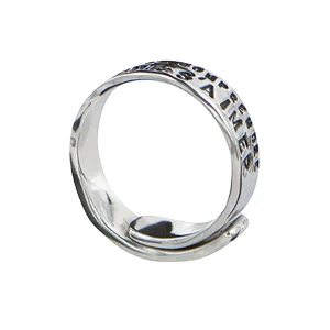 SERGE THORAVAL Bague Fine Les Hommes Argent 11
