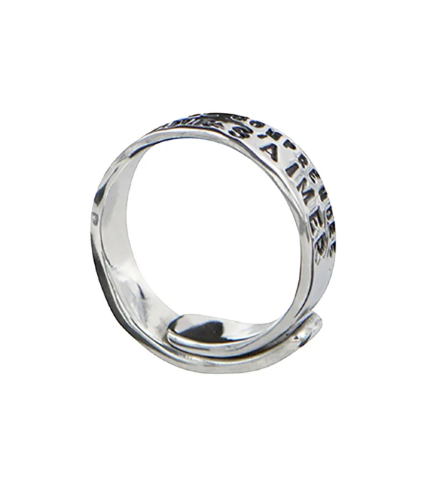SERGE THORAVAL Bague Fine Les Hommes Argent 4