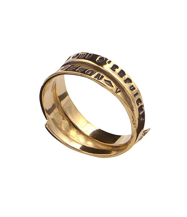 SERGE THORAVAL Bague Frisson Vermeil 3